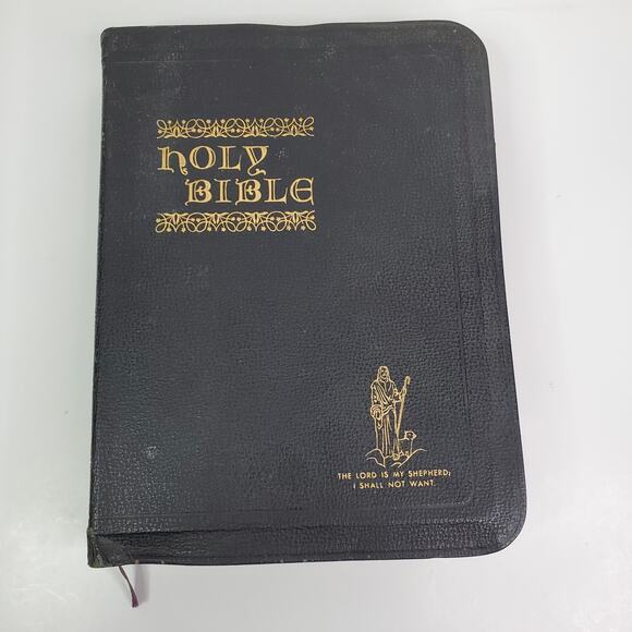 The Good Leader Holy Bible Authorized King James Version KJV 1946 - Picture 1 of 12